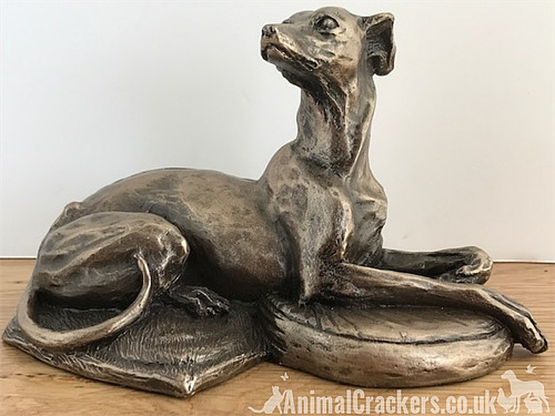 Whippet ornament figurine - , in