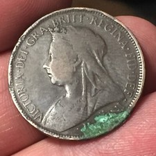 Moneta Half Penny 1901 - Regina Victoria