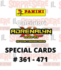 PANINI ADRENALYN XL CALCIATORI 2022-2023 SPECIAL CARDS A SCELTA # 361 - 471