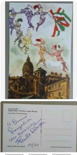 Cartolina artistica - cartolina,