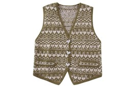 Gilet Zara beige misto lana