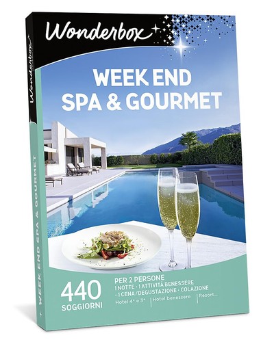 Cofanetto regalo week end - end, spa
