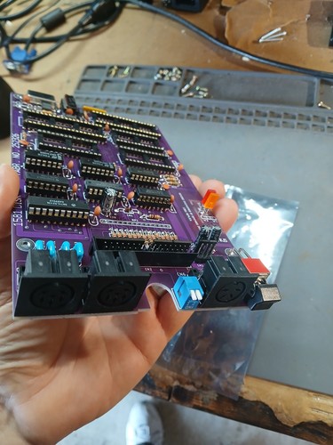 Commodore 1581 replica - board, |