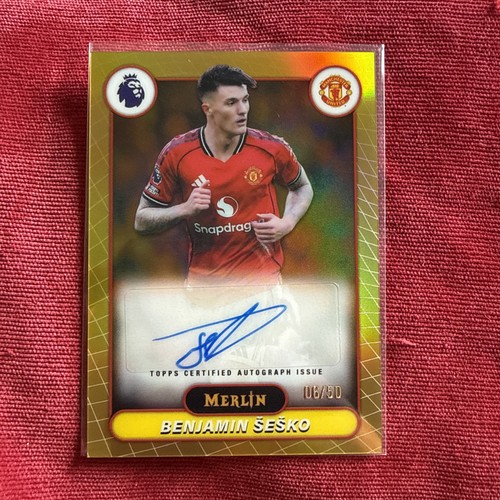 Topps merlin benjamin - topps,