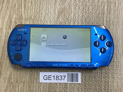 Console psp 3000 blu vibrante - console,
