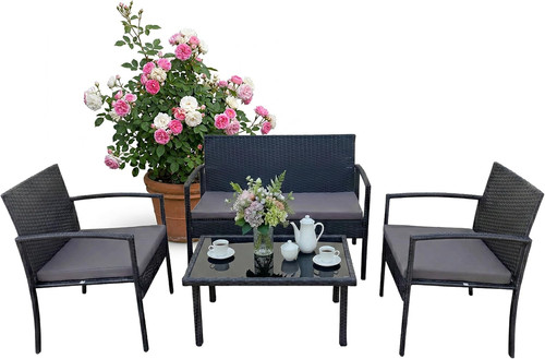 Set giardino rattan - set,