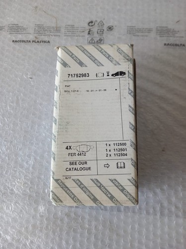 Kit pastiglie freno ant - pastiglie,