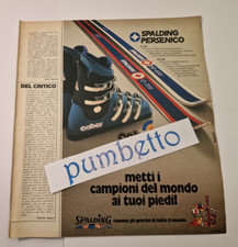 Advertising Italian Pubblicità Werbung : SPALDING PERSENICO ( 1974 )