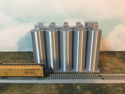 Argento set silos farina - silos,