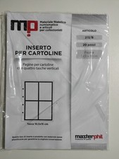 20 INSERTI CON 4 TASCHE PAGINE
