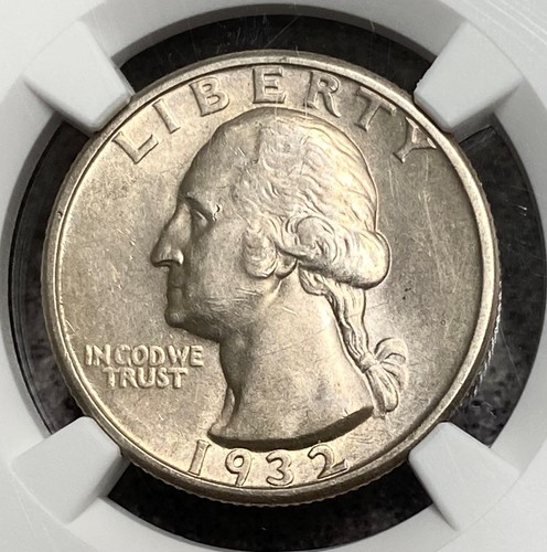 1932 washington quarter ngc - quarter,