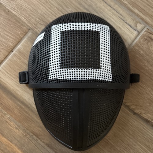 Maschera squid game - guard, nera