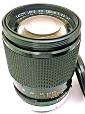 Canon FD 135mm f/2.5 S.C. Lens