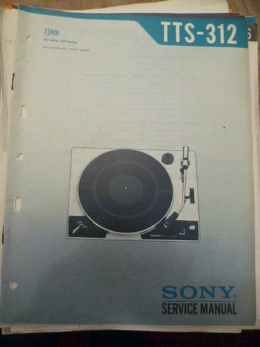Sony tts 312 giradischi - sony,