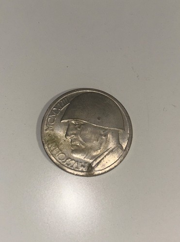 Moneta lire mussolini - 20,