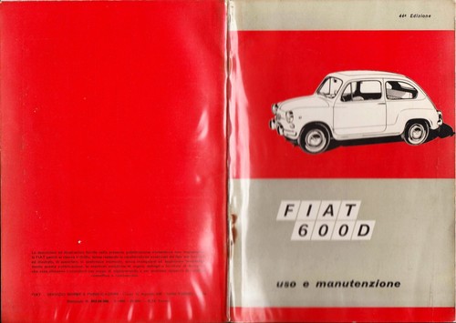 Fiat 600 fanalona 1966 - fiat,