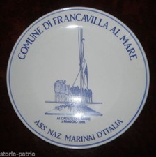 ABRUZZO_CERAMICA BONTEMPO_MARINA_NAVIGAZIONE_MILITARIA_CADUTI_MARE_FRANCAVILLA
