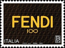 REPUBBLICA 2025 - 100º anniversario di Fendi (NUOVI)