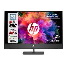 All in One Pc Computer HP 440 G5 i5-9600 23.8" 16Gb 512Gb Win11P Ricondizionato