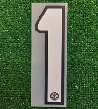 NUMERO 1 PER MAGLIA INTER TRIPLETE CALCIO SHIRT NUMBER STILSCREEN JUNIOR