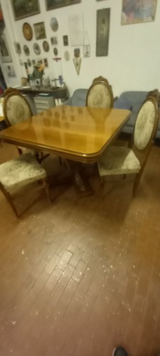 Tavolo quadrato allungabile - tavolo,