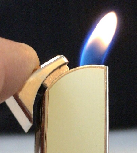 Briquet ancien silver match - @,