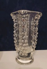 Vaso Rostrato Ercole Barovier Per Barovier & Toso Vetro Di Murano Vintage 