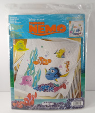 Trapunta bambino Janlynn 2005 TROVARE NEMO DORY timbrata punto croce kit DISNEY nuova!