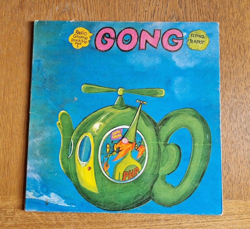 Gong the flying teapot lp - teapot,