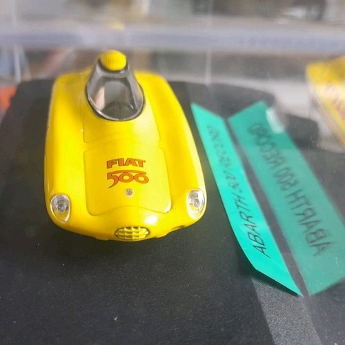 Abarth 500 record modellino - abarth,