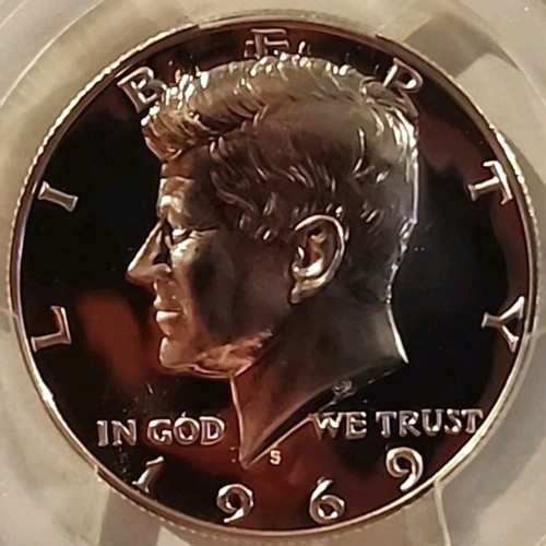 1969 proof kennedy mezzo - s,