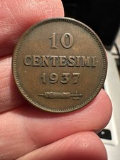 10 centesimi 1937 San Marino