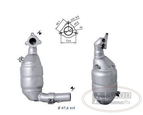Catalizzatore dfc fiat punto - catalizzatore,
