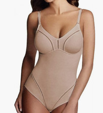 Lepel Body Contenitivo Liscio Senza Ferretto in Microfibra Elastico con Coppa C 