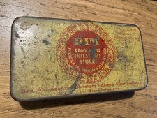 🎈 Metalgraf AB Scatola Tin RIM farmacia Anni ‘30 Litografata No Insegna Murri
