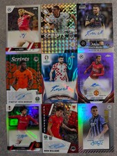 card autograph panini mosaic