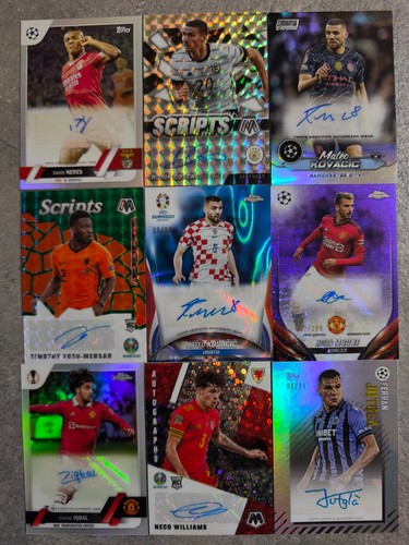 Card autograph panini mosaic - card,