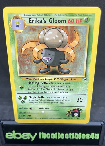 Carta pokemon 2000 wotc gym - carta,