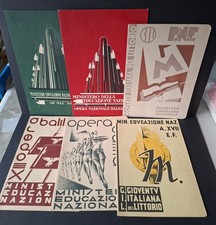 LOTTO 6 PAGELLA EPOCA FASCISTA