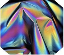 Tessuto riflettente arcobaleno