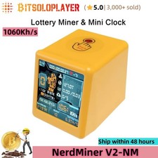 Orologio da tavolo NerdMiner