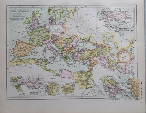 1907 map the - 1907, known