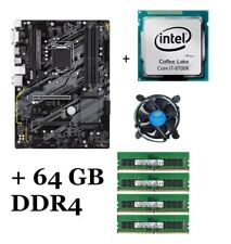 Kit Scheda Madre B360 hd3p socket lga 1151 processore Intel i7 9700k 64gb ddr4
