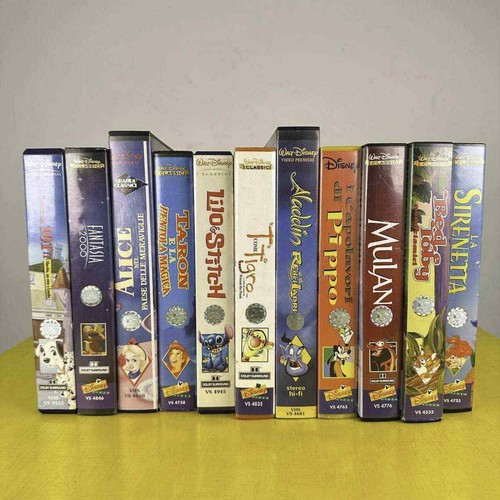 Lotto vhs film walt - film,