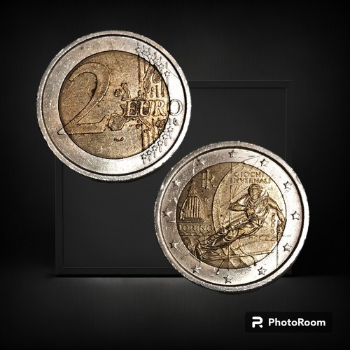 Moneta italia euro giochi - 2, xx