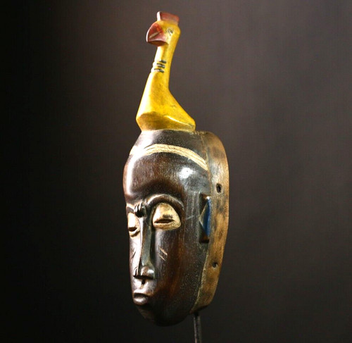 Maschera africana baule - maschera,