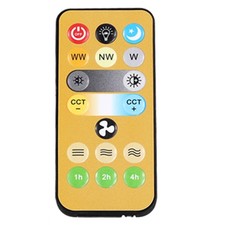  Interruttori Temporizzazione 3 Velocità Telecomando per Ventilatore da Soffitto E27 Luce 1-4h7637