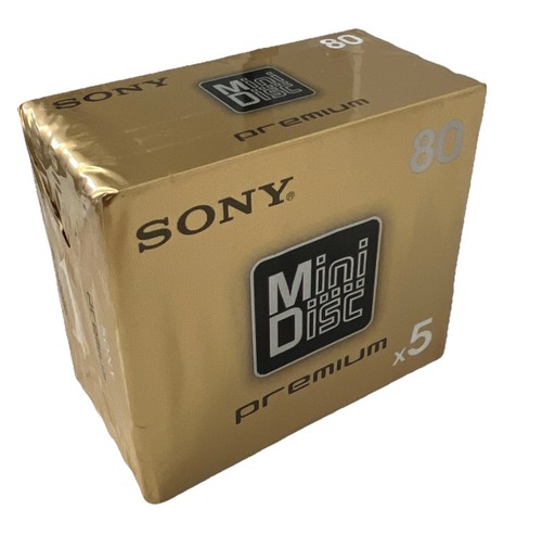 Sony mini disc premium - mini, 80