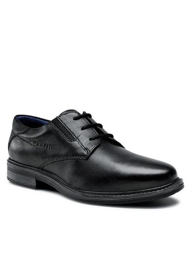 Tacchi uomo bugatti pelle nera - uomo,