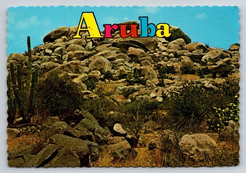 Cartolina aruba neth antilles - cartolina,
